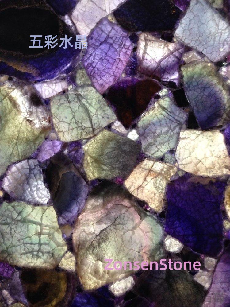 五彩水晶