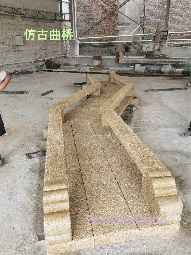 仿古曲桥