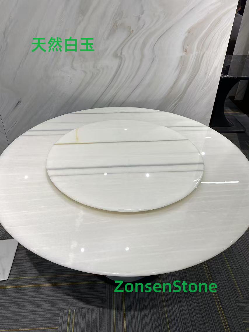 天然白玉