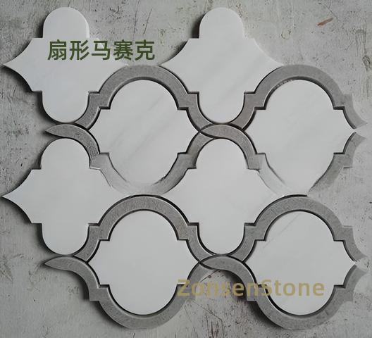 扇形马赛克