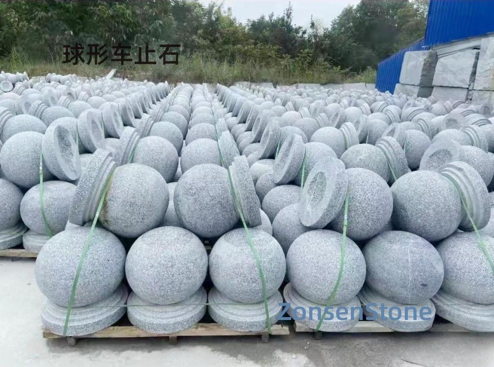 球形车止石