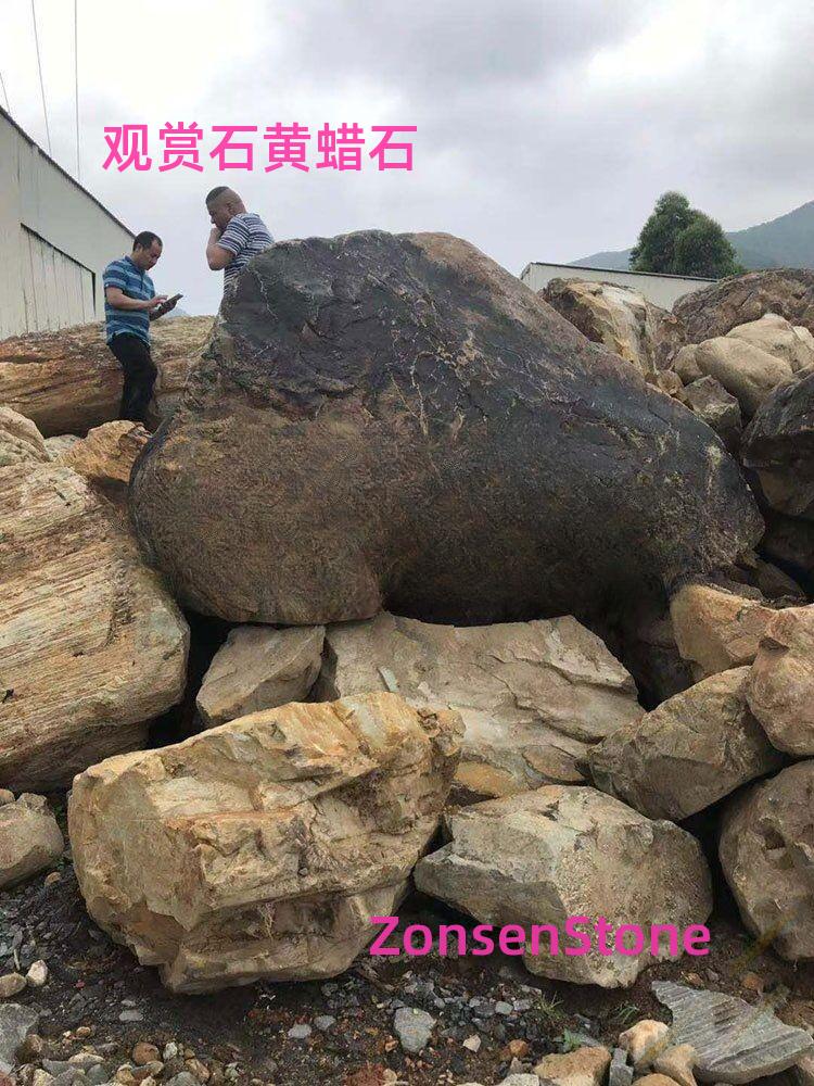 观赏石黄蜡石