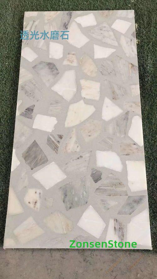 透光水磨石