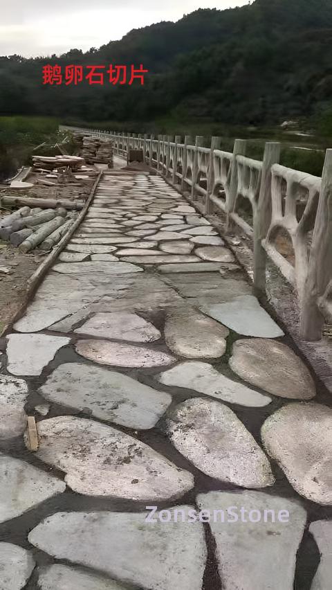 鹅卵石切片