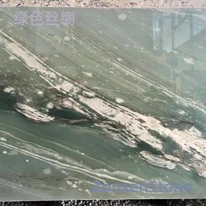 绿色丝绸