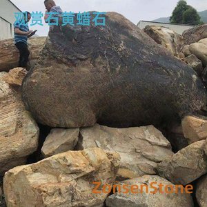 观赏石黄蜡石